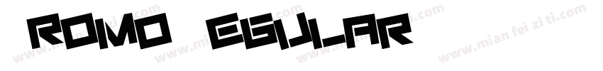 Promo Regular字体转换